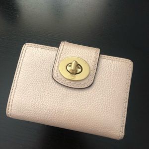 Coach turn lock wallet